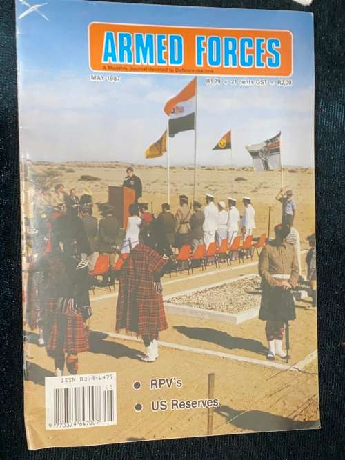 ARMED FORCES MAGAZINE MAY 1987