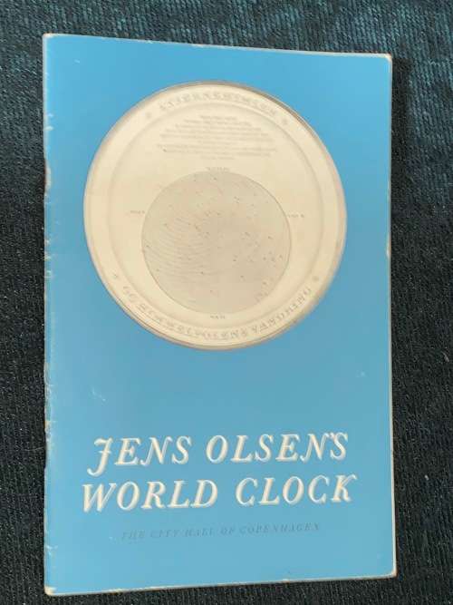 JENS OLSEN`S WORLD CLOCK THE CITY HALL OF COPENHAGEN