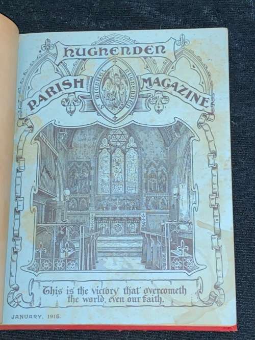 HUGHENDEN PARISH MAGAZINE & THE DAWN OF THE DAY 1915 BOUND TOGETHER