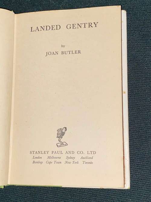 LANDED GENTRY BY JOAN BUTLER