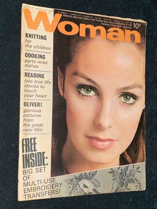 WOMAN MAGAZINE 28 SEPTEMBER  1968