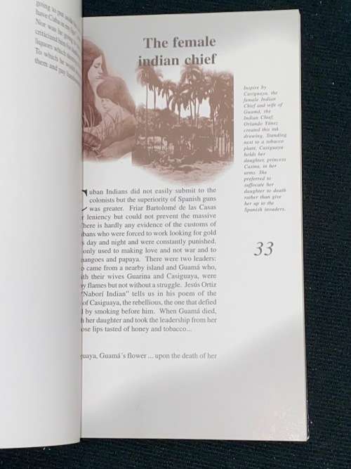 ART AND MYSTICISM OF HABANOS BY ORLANDO QUIROGA SIGNED