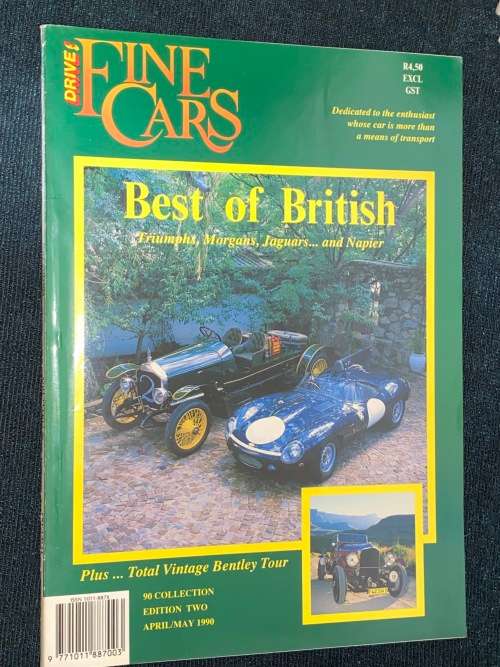 FINE CARS MAGAZINE APRIL/MAY 1990