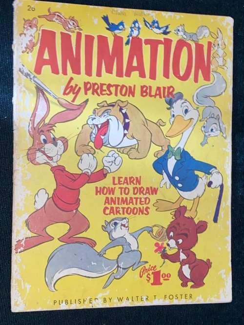 ANIMATION BY PRESTON BLAIR  BY WALTER T. FOSTER