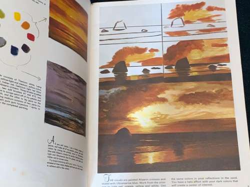 PAINTING SUNSETS BY VIOLET PARKHURST  WALTER T. FOSTER