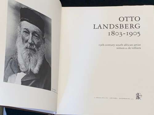 OTTO LANDSBERG 1803-1905 19TH CENTURY SOUTH AFRICAN ARTIST SIMON A. DE VILLIERS
