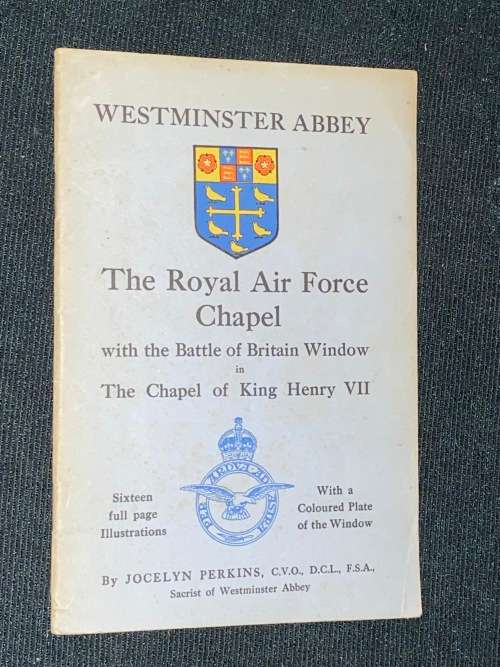 WESTMINSTER ABBEY THE ROYAL AIRFORCE CHAPEL WITH THE BATTLE OF BRITAIN WINDOW