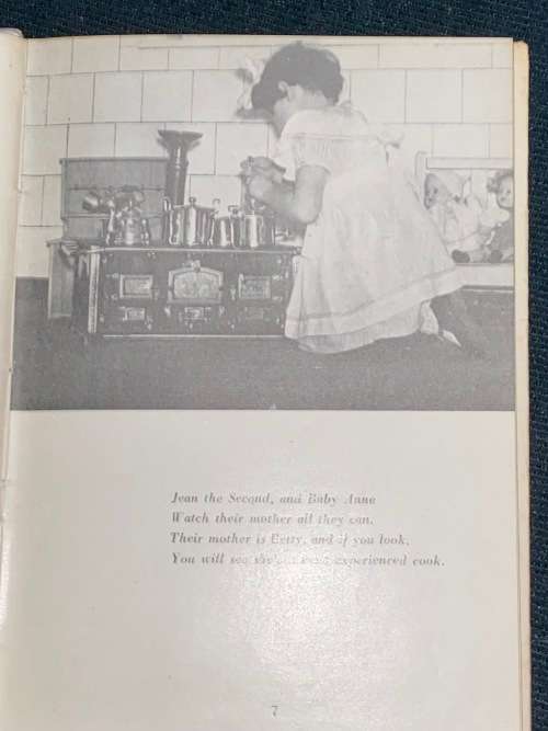 LITTLE BETTY`S COOKERY BOOK FOR CHILDREN BY HILDA GERBER