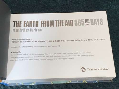 THE EARTH FROM THE AIR 365 NEW DAYS BY YANN ARTHUS-BERTRAND