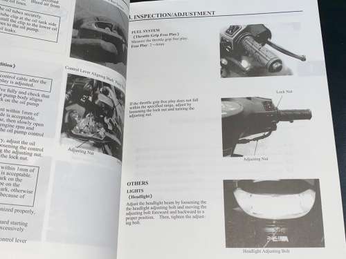 KYMCO SERVICE MANUAL KB 100/50 & K12