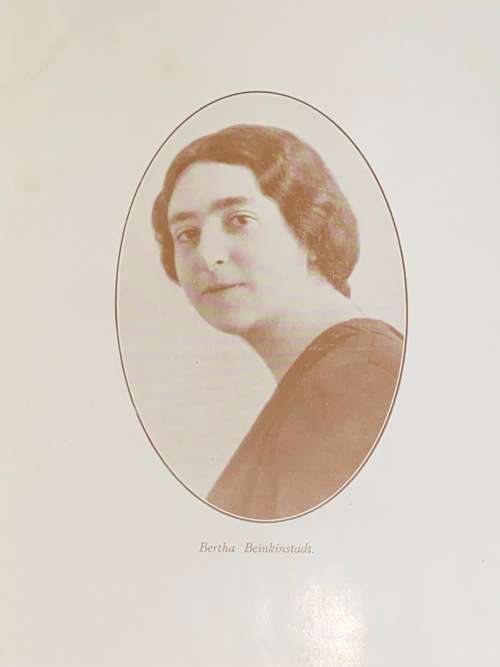 AN ANTHOLOGY OF POEM TRANSLATIONS BY BERTHA BEINKINSTADT 1930