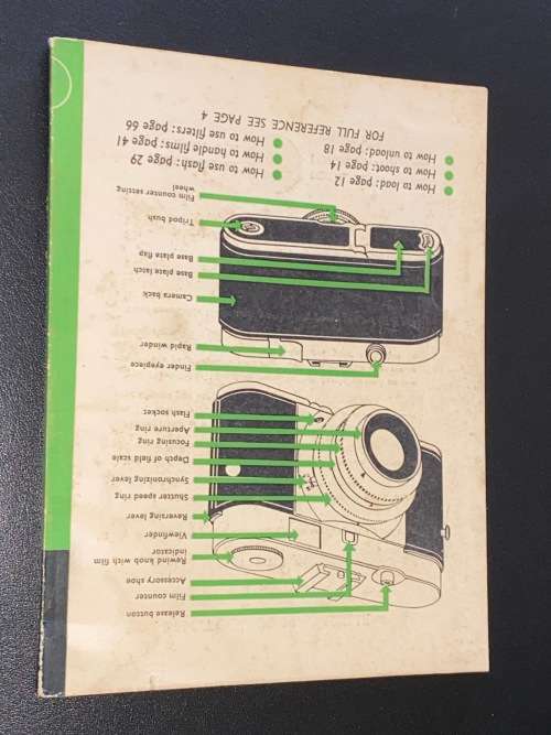 VITO B GUIDE THE CAMERA GUIDE 2ND EDITION 1956