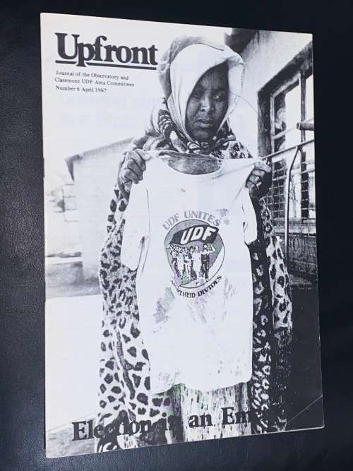 UDF UPFRONT PUBLICATION NUMBER 6 APRIL 1987