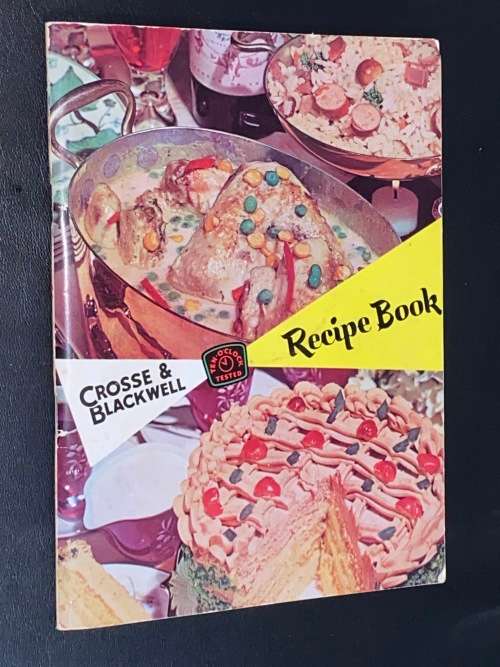 VINTAGE CROSSE & BLACKWELL RECIPE BOOK