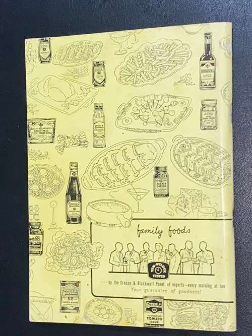 VINTAGE CROSSE & BLACKWELL RECIPE BOOK