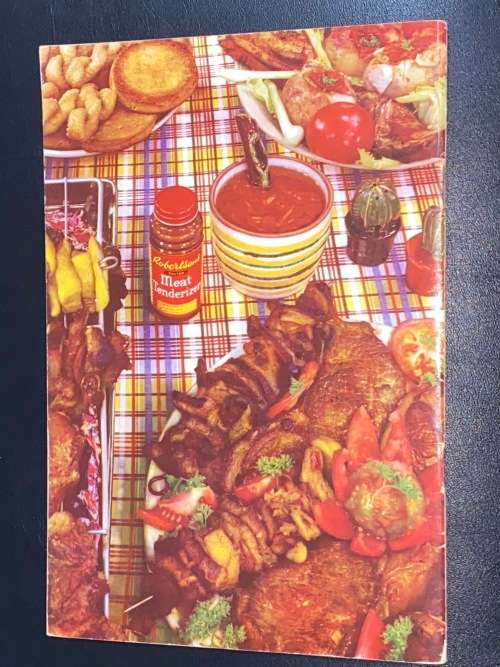 VINTAGE ROBERTSON`S SPICES RECIPE BOOK