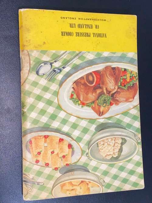 VINTAGE PRESTO PRESSURE COOKER RECIPE AND INSTRUCTION BOOK
