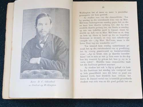 DIE LEWE VAN DANIE ODENDAAL `N SUID-AFROKAANSE BILLY BRAY DEUR DS. E.C.A.