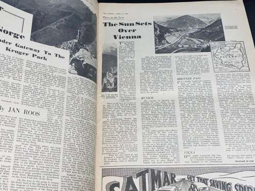 THE FORUM SOUTH AFRICA`S FIRST NATIONAL REVIEW CONSTRUCTIVE INDEPENDENT VOLUME 1 #1 1938