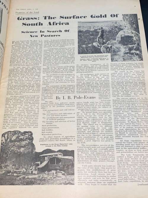 THE FORUM SOUTH AFRICA`S FIRST NATIONAL REVIEW CONSTRUCTIVE INDEPENDENT VOLUME 1 #1 1938