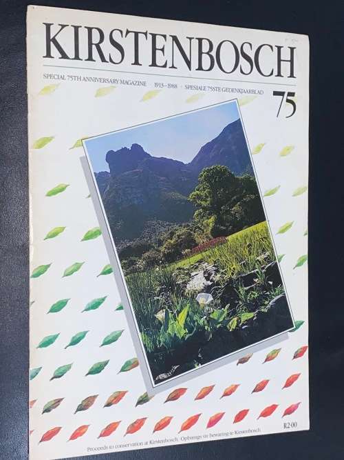KIRSTENBOSCH SPECIAL 75TH ANNIVERSARY MAGAZINE 1913-1988
