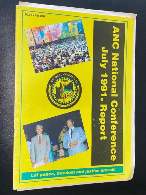 ANC NATIONAL CONFERENCE JULY 1991 REPORT