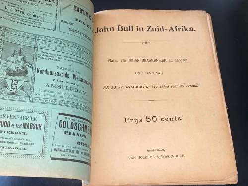 JOHN BULL IN ZUID AFRIKA DE AMSTERDAMMER WEEKBLAD VOOR NEDERLAND