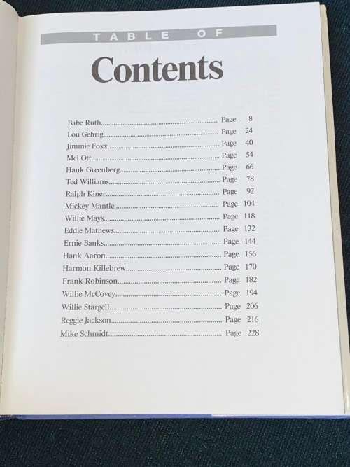 THE POWER HITTERS BY DONALD HONIG