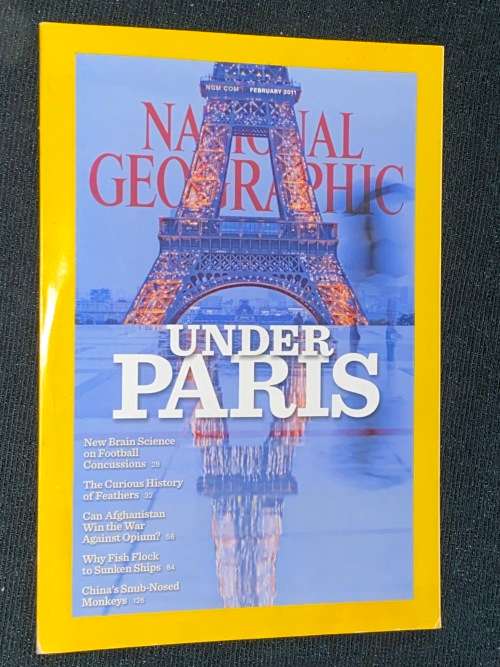 NATIONAL GEOGRAPHIC UNDER PARIS FEB 2011