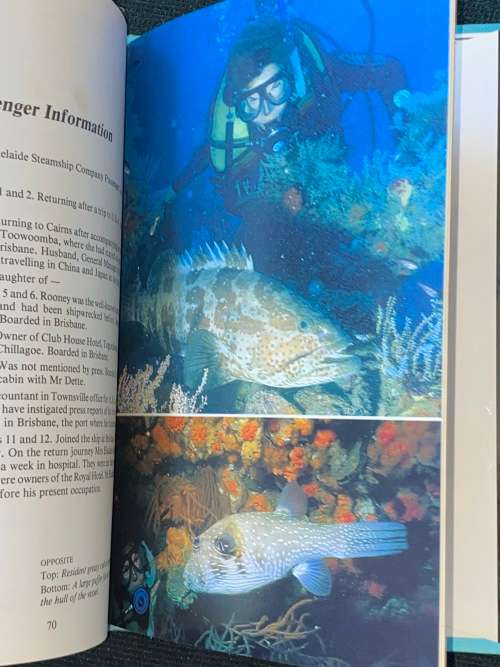 S.S. YONGALA DIVE TO THE PAST  BY MAX GLEESON & MAE ELLIOTT