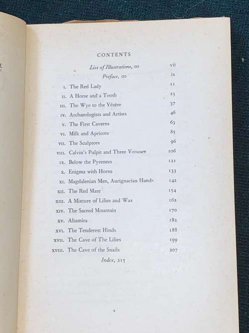 THE PAINTED CAVES BY GEOFFREY GRIGSON