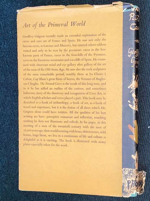 THE PAINTED CAVES BY GEOFFREY GRIGSON
