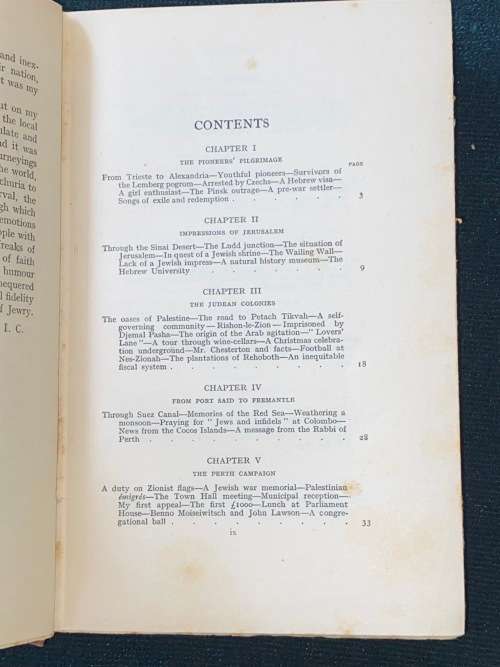 THE JOURNAL OF A JEWISH TRAVELLER BY ISRAEL COHEN