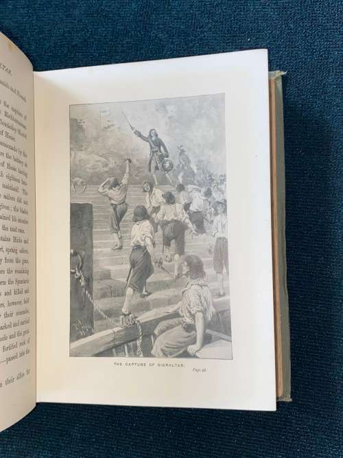 YE MARINERS OF ENGLAND A BOY`S BOOK OF THE NAVY BY HERBERT HAYENS 1904