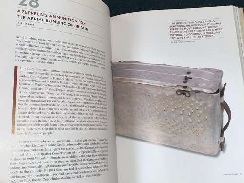A HISTORY OF THE FIRST WORLD WAR IN 100 OBJECTS BY JOHN HUGHES-WILSON IMPERIAL WAR MUSUEM