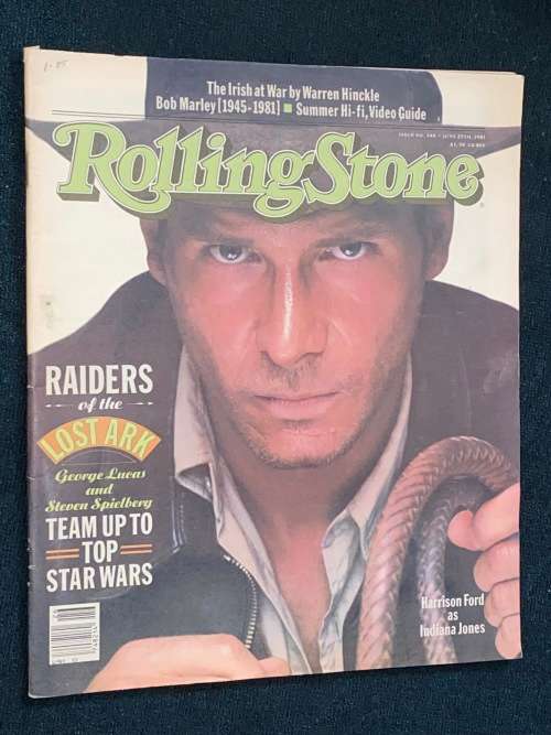 ROLLING STONE #346 JUNE 25TH 1981 HARRISON FORD