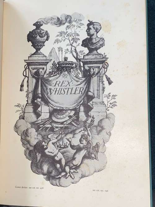 THE WORK OF REX WHISTLER 1960