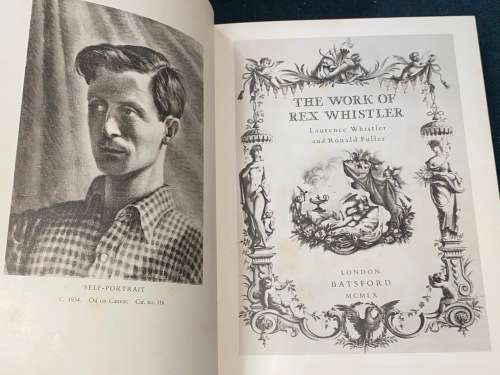 THE WORK OF REX WHISTLER 1960