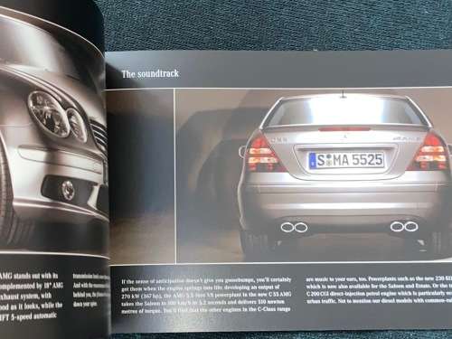 MERCEDES-BENZ THE C-CLASS THE POWER OF THREE