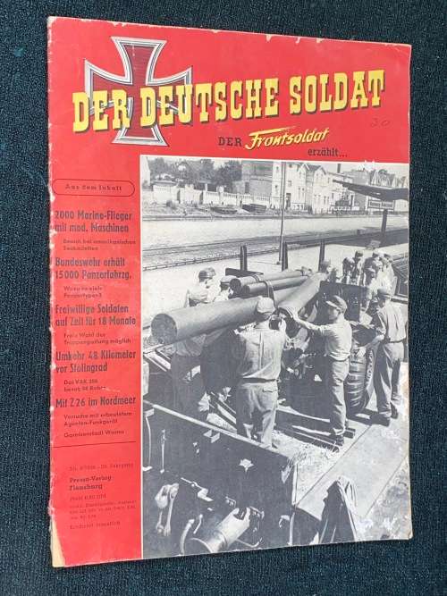 DER DEUTSCHE SOLDAAT  1956