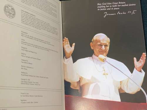 POPE JOHN PAUL II HIS LIFE AND WORK A PICTORIAL RECORD