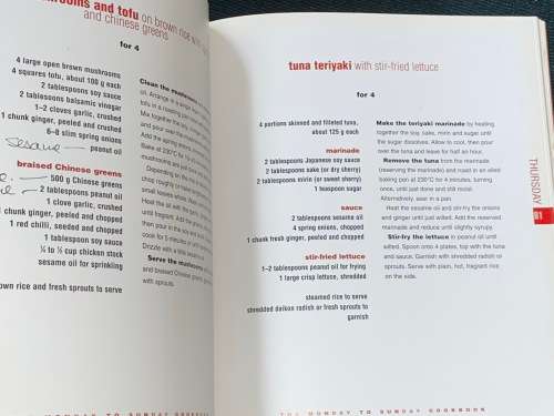 THE MONDAY TO SUNDAY COOKBOOK BY PHILLIPPA CHEIFITZ