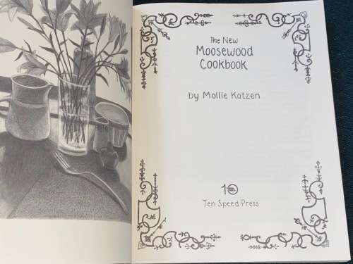 THE NEW MOOSEWOOD COOKBOOK BY MOLLIE KATZEN 1ST EDITION