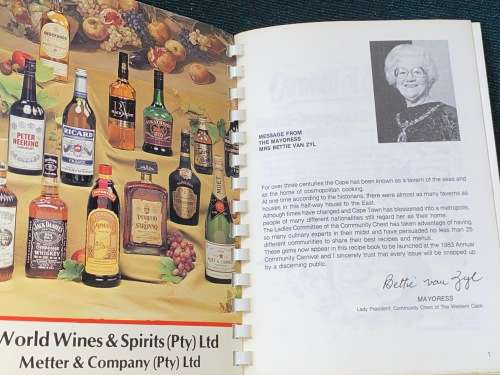 VINTAGE CARNIVAL OF COOKING RECIPE BOOK