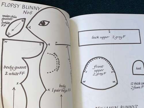 TOYS FROM THE TALES OF BEATRIX POTTER BY MARGARET HUTCHINGS