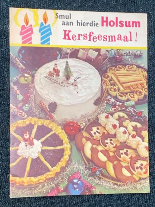 VINTAGE HOLSUM SPREAD CHRISTMAS RECIPES BOOKLET