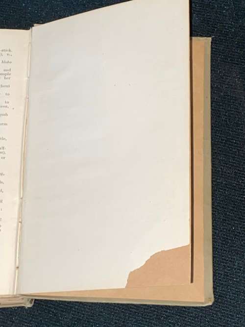 SESUTO-ENGLISH DICTIONARY BY A. MABILLE 5TH EDITION 1924 EX-LIB