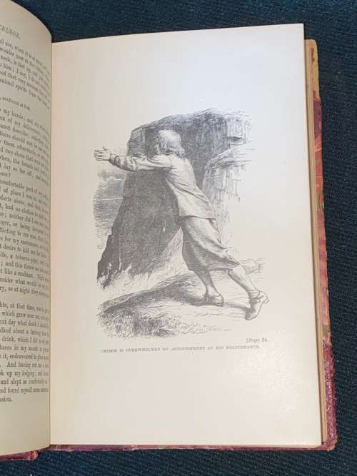 LIFE AND ADVENTURES OF ROBINSON CRUSOE BY DANIEL DE FOE