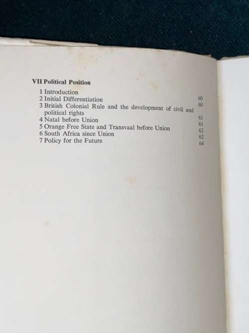THE COLOUREDS OF SOUTH AFRICA A FACTUAL SURVEY BY S.P. CILLIERS