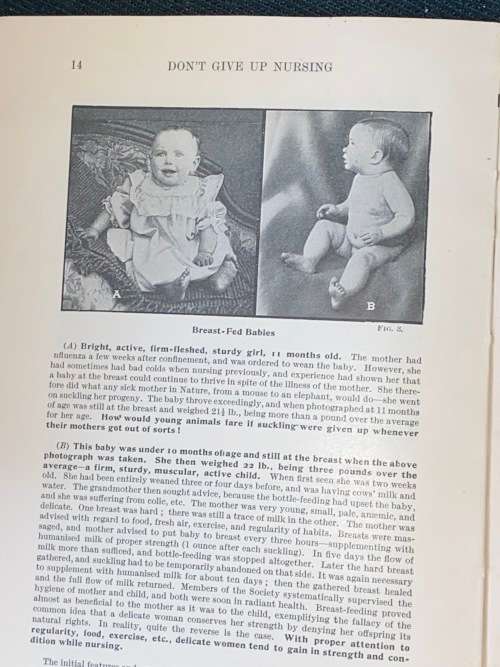 FEEDING AND CARE OF BABY 1933
